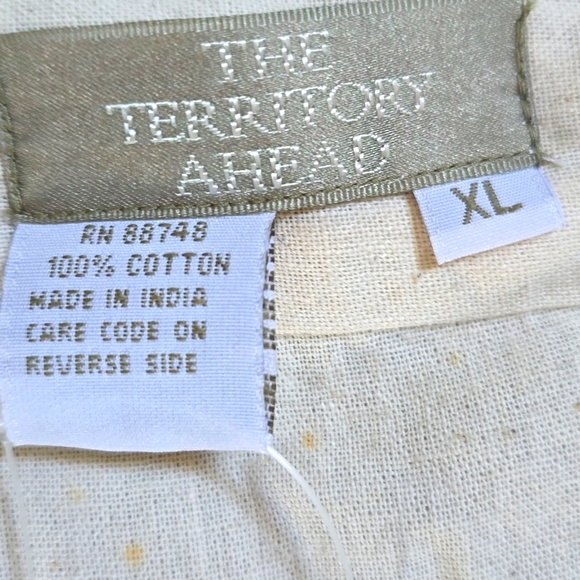 Vintage The Territory Ahead Cotton Vest Size XL Men's Or Women's - Picture 3 of 8